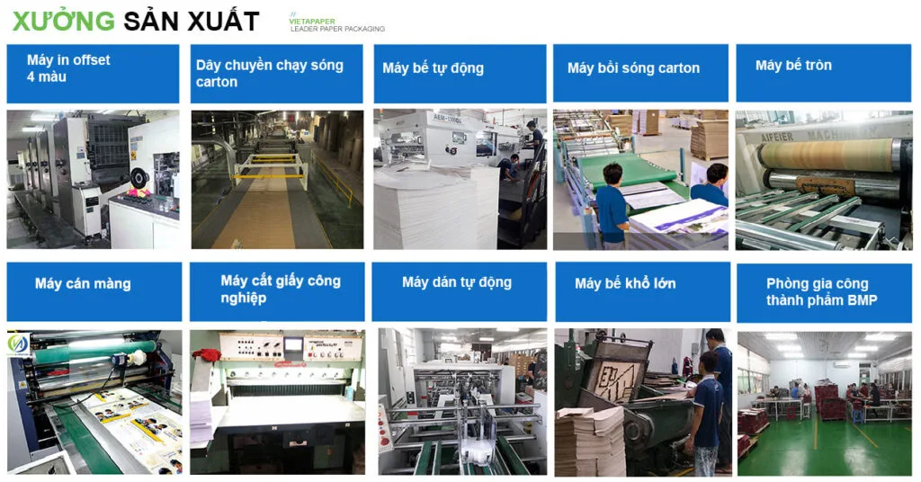 nhà xưởng Bao Bì Việt Á VINA